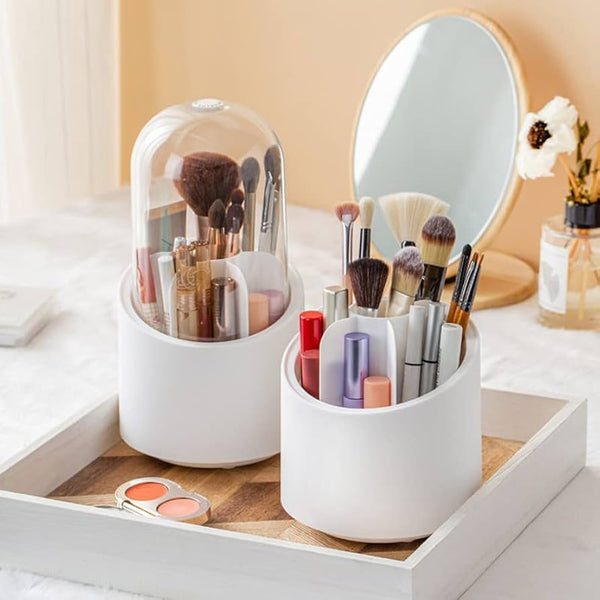 360 Degree Rotating Makeup Brush Holders