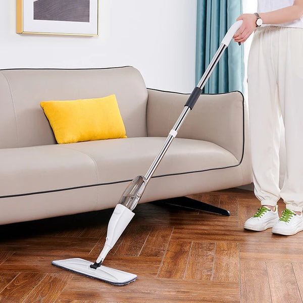 Durable Spray Mop for Floor Cleaning with Water Spray